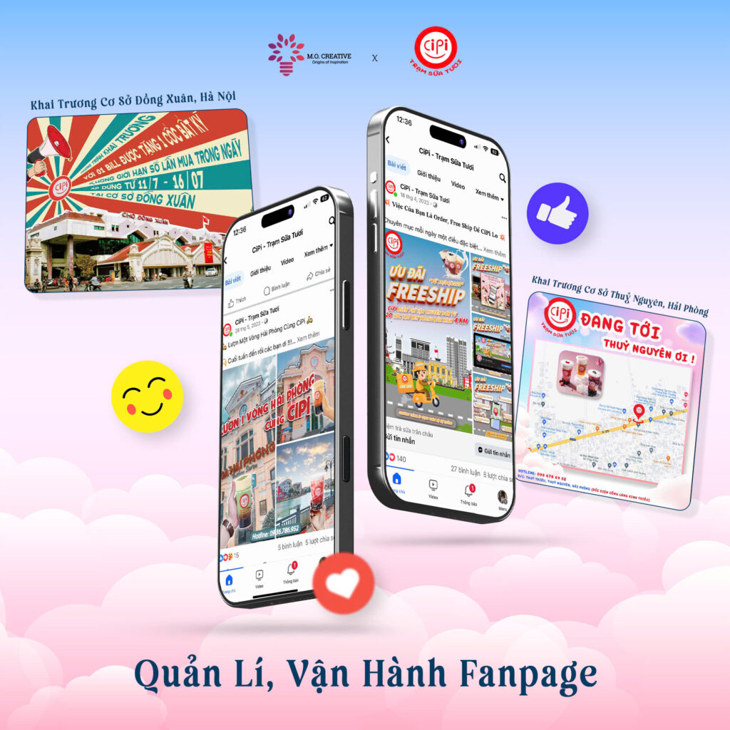 M.O. Creative x CiPi - Trạm Sữa Tươi: Hành Trình Nâng Tầm Thương Hiệu