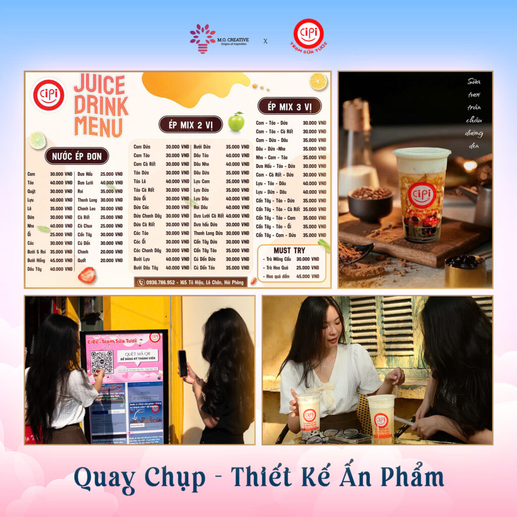 M.O. Creative x CiPi - Trạm Sữa Tươi: Hành Trình Nâng Tầm Thương Hiệu
